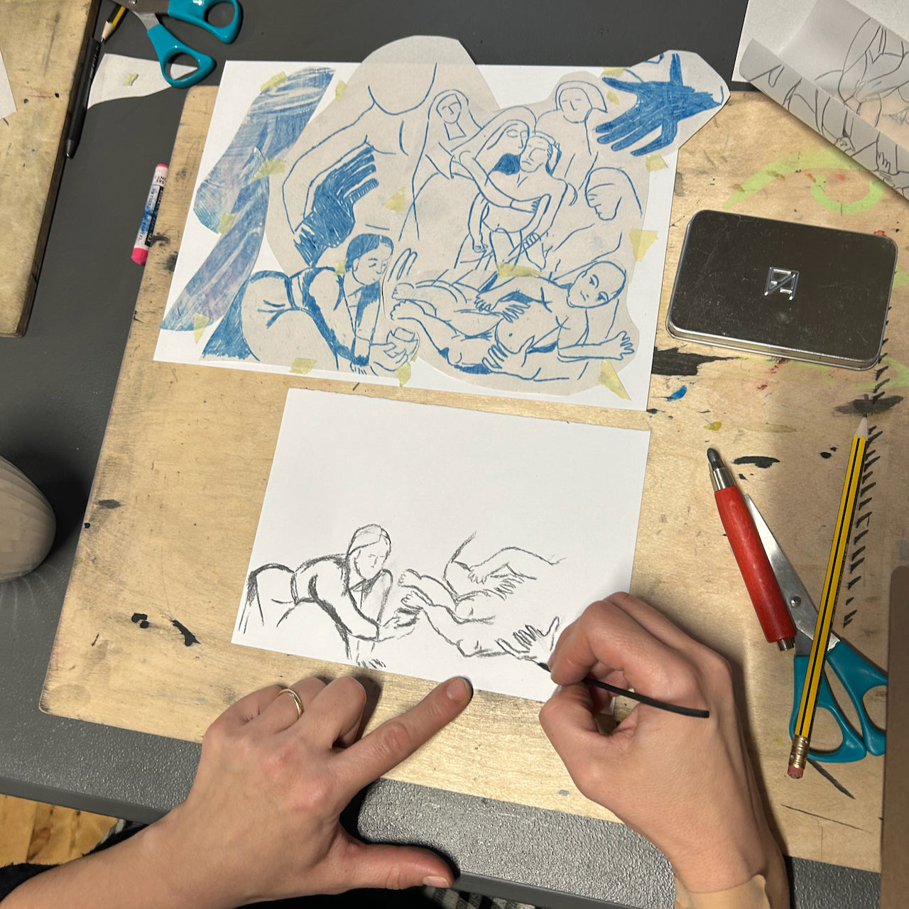 Workshop: SKETCHBOOKS IN THE GALLERY with Molly Martin - 29 February 2024