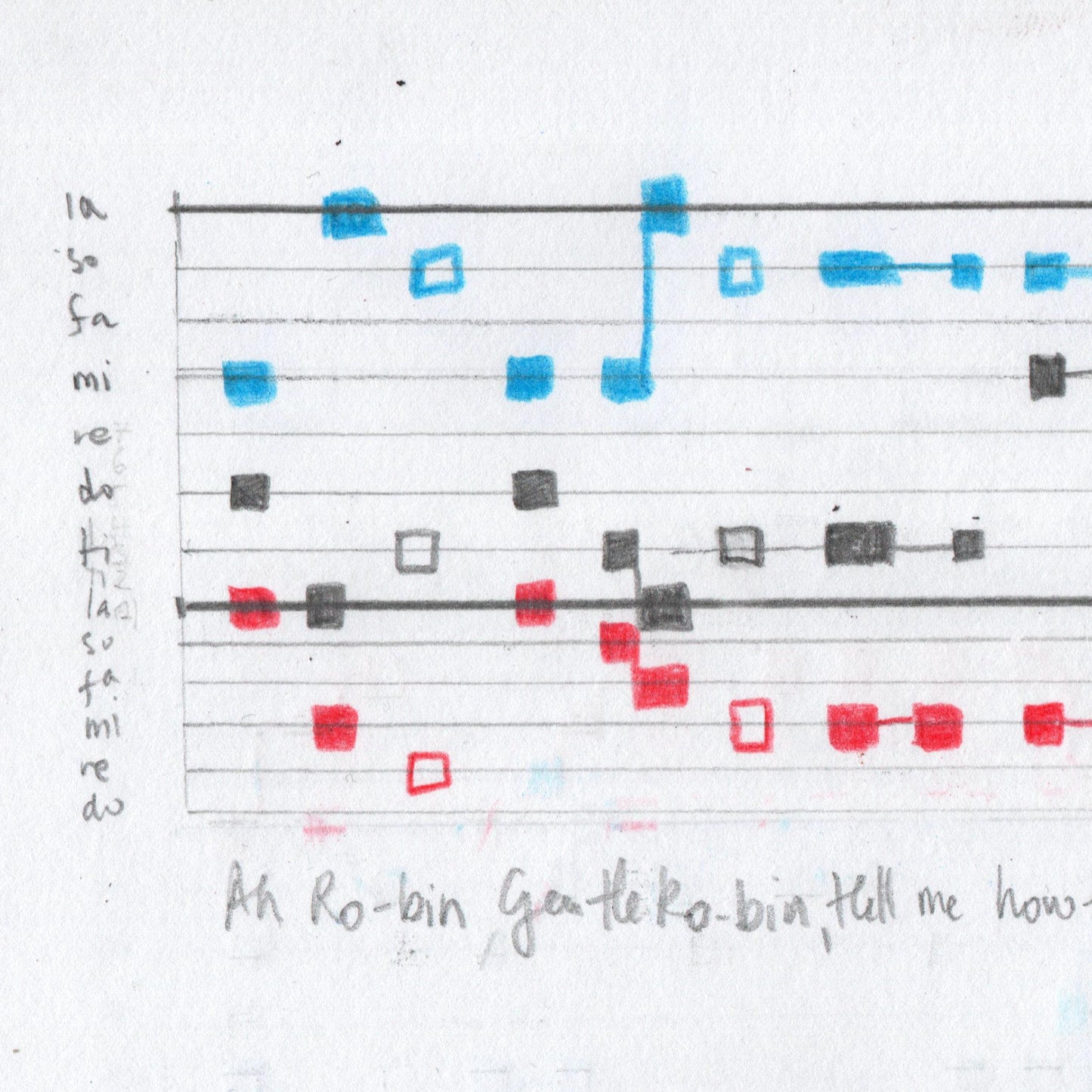 Course: MUSIC AND DRAWING - 22 January – 5 February 2024