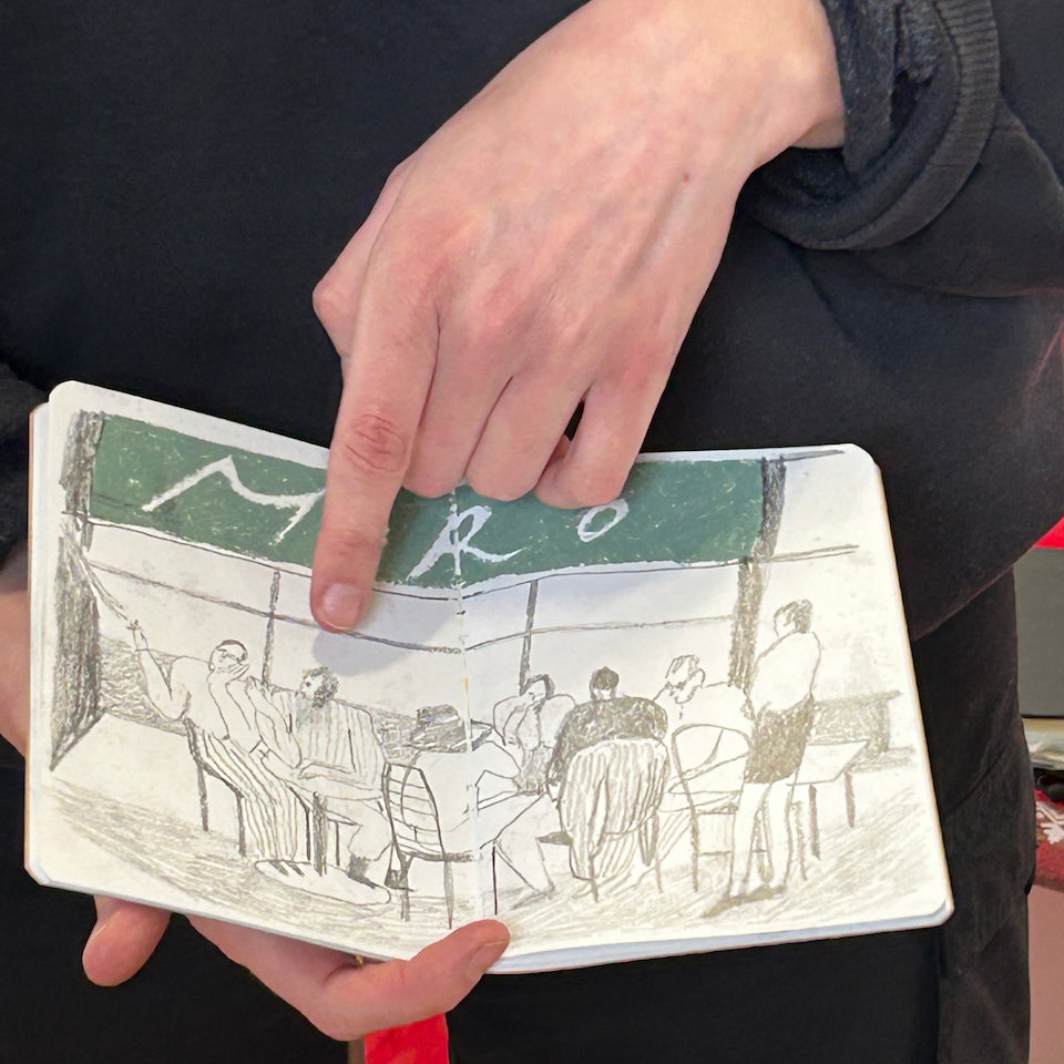 Workshop: SKETCHBOOKS with Molly Martin - 1 February 2024