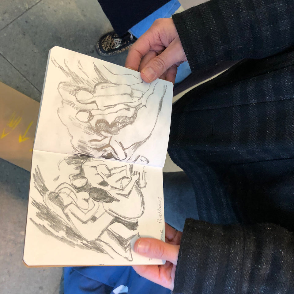 Workshop: SKETCHBOOKS IN THE GALLERY with Molly Martin - 2 November 2023