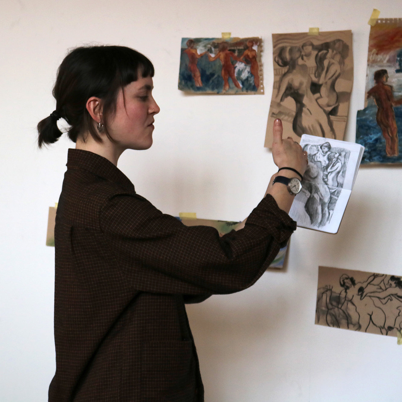 Workshop: SKETCHBOOKS IN THE GALLERY with Molly Martin - 2 November 2023