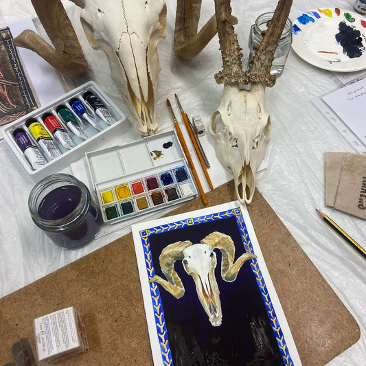Workshop: PAINTING A MODERN BESTIARY PAGE with Drawn from Nature - 18 April 2024