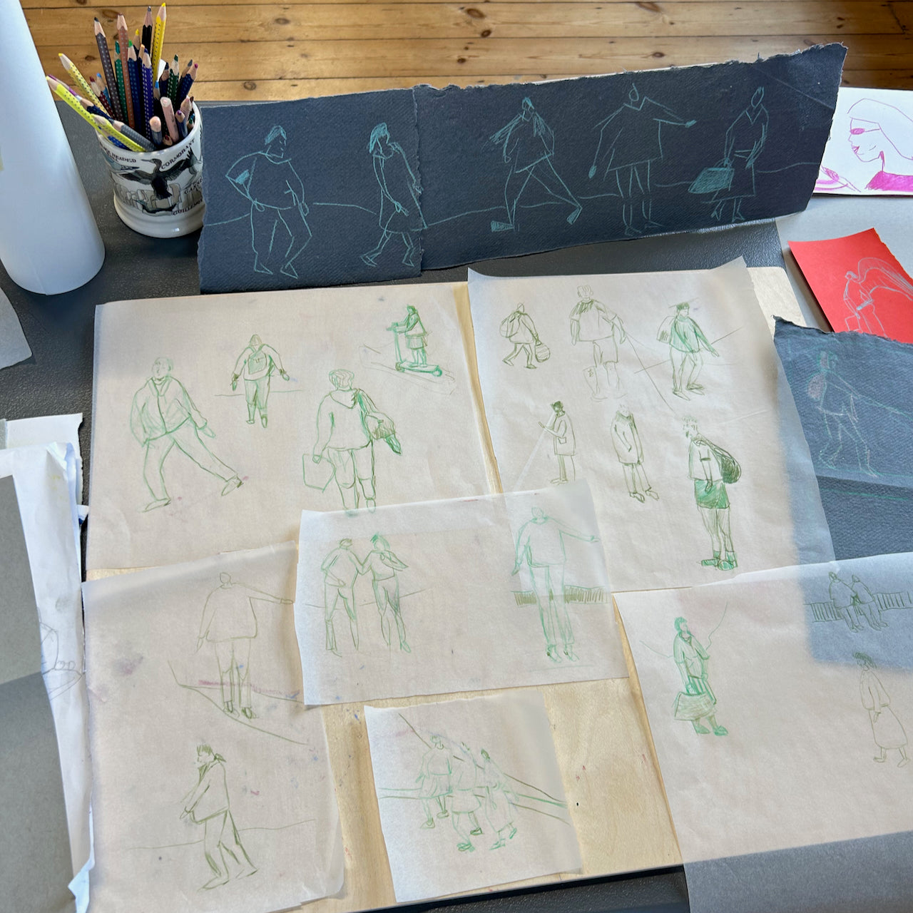Workshop: SLOW DRAWING  with Luci Eyers - 16 November 2023