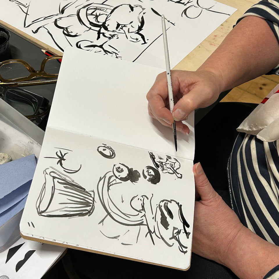 Course: 10 FREEHAND LESSONS - 10 January – 20 March 2024