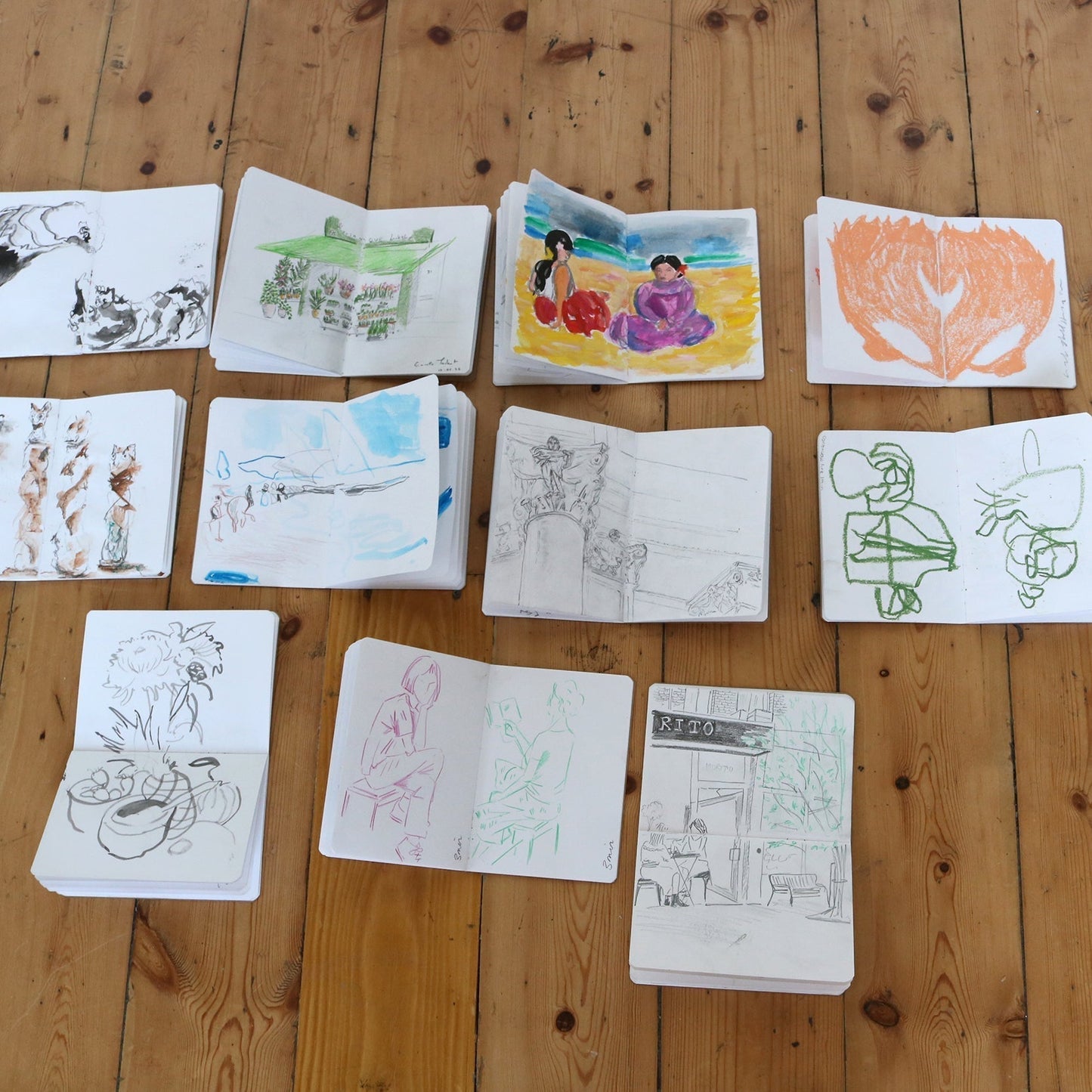 Workshop: SKETCHBOOKS with Molly Martin - 10 May 2024